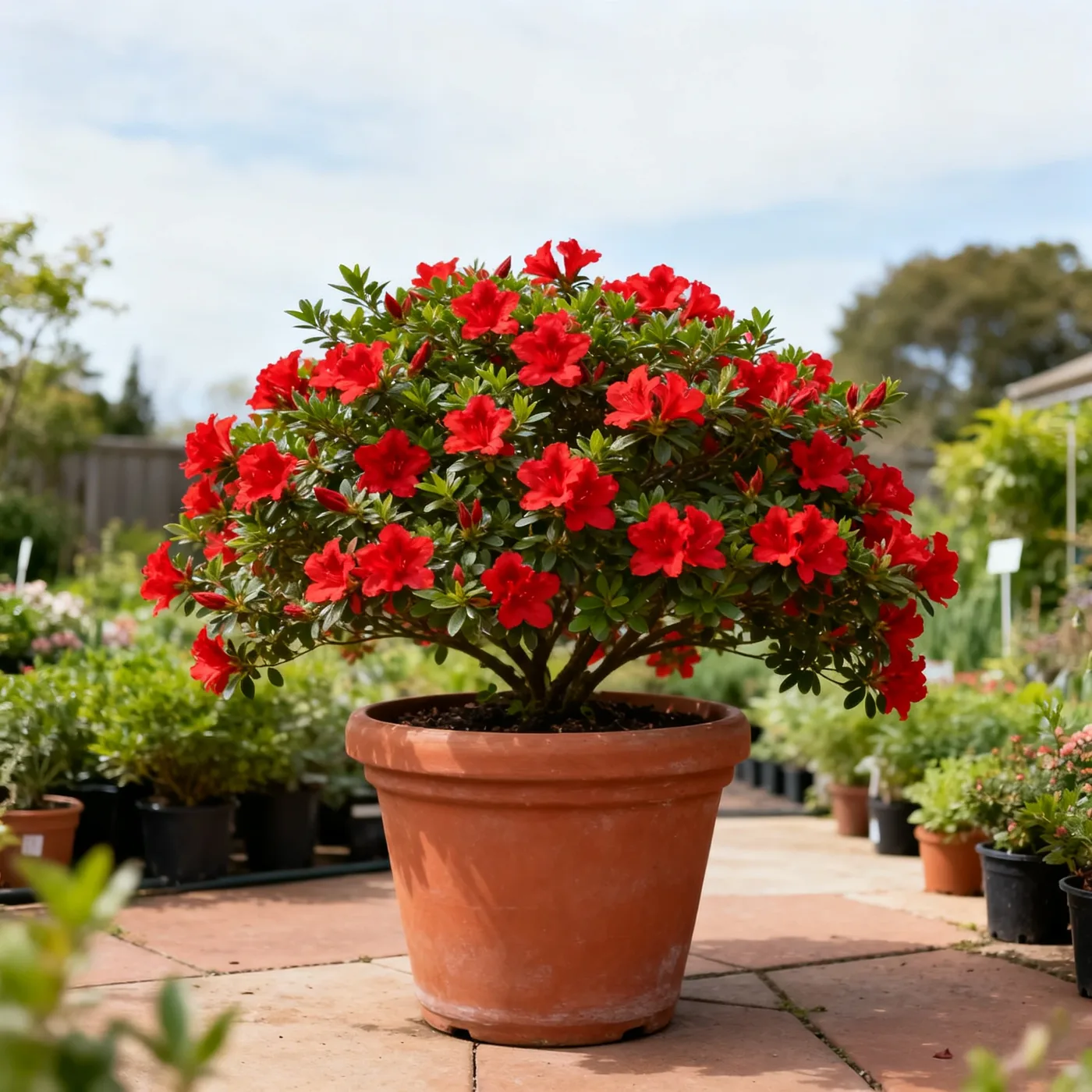 Hino Crimson Kurume Azalea